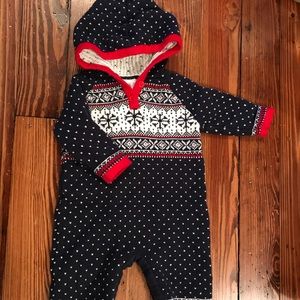 Adorable HA Holiday knit bunting